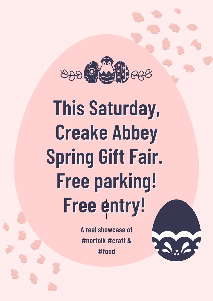Another busy weekend ahead! This Saturday we'll be @creakeabbey #spring #gift fair an amazing showcase of #norfolk #craft & #food plus me & my little ole Chutney family 🤩 #lovenorfolk #proudlyindependent #realfood #realpeople 😀