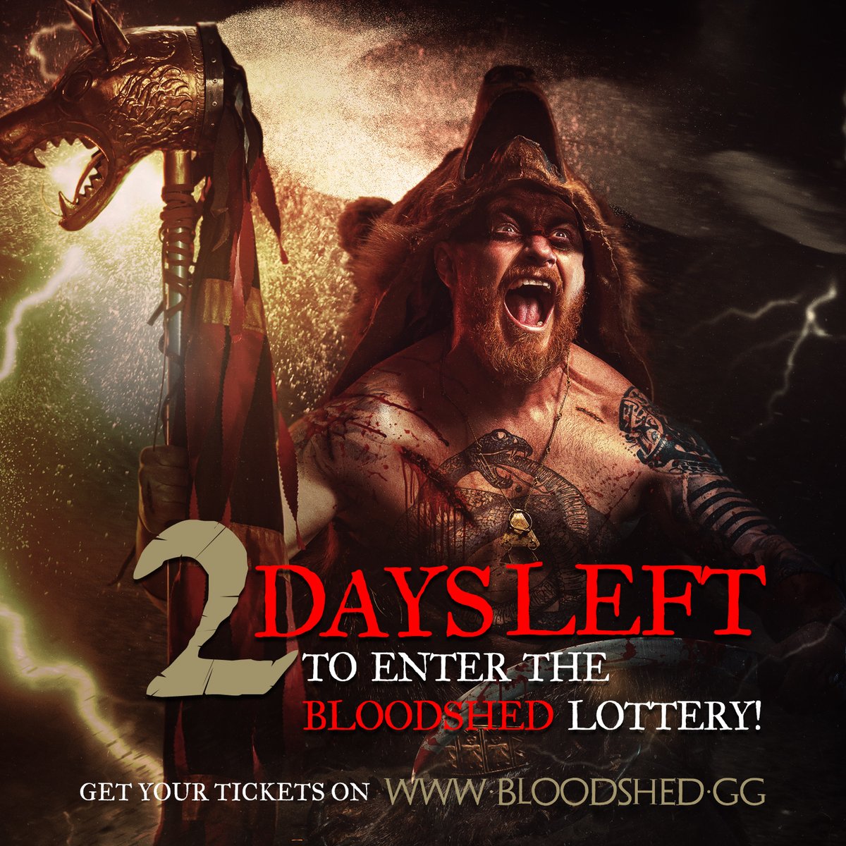 Only today and tomorrow are left for bloodshed.gg!