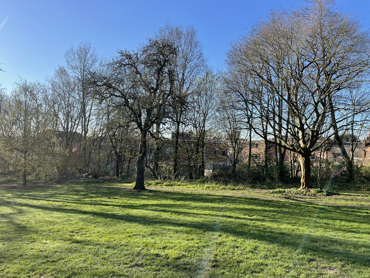 RachelLKillian's tweet photo. This fair weather cyclist chose a good day to return to two-wheel commuting. Priory Park was looking beautiful and the school holiday means the roads were thankfully quiet. https://t.co/ErQUsgCvX3