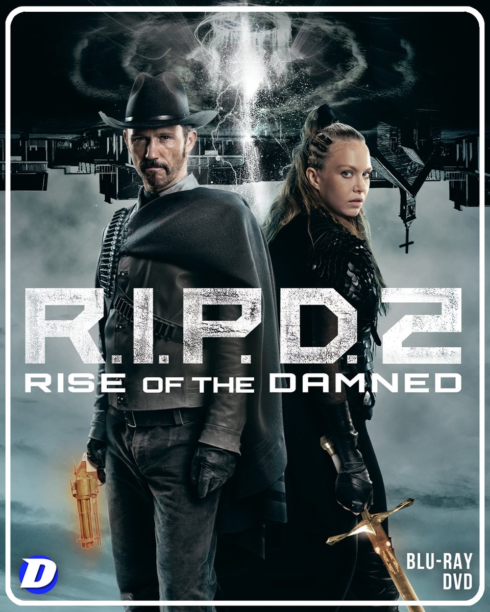 DazzlerMedia's tweet photo. Get ready for epic action as #RIPD2 Rise of the Damned, the fresh spin-off to the cult fan favourite, comes to UK Blu-ray and DVD from 15th May! @WickedpissaJD 🔥💿
Pre-order: https://t.co/ouIDubNei5 https://t.co/Rje7fWMeRr