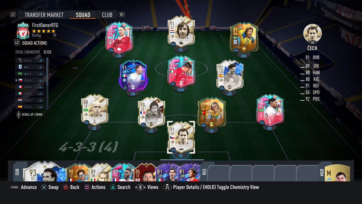 MycopFUT's tweet photo. New Squad ✅. That’s the team that I am going to take into the first three Rivals wins. Two new Players: Emerson and Pessina.
#fifa #fifa23 #FirstOwnerRTG #ps5 https://t.co/KIy5qF6JEY