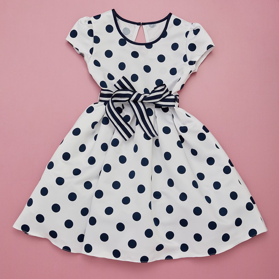 We're going dotty for this adorable Max &amp; Mia dress. 🥰
Shop the range in stores and online: ow.ly/Igty50NvMkF

White Spot Satin Dress (3108889) R625