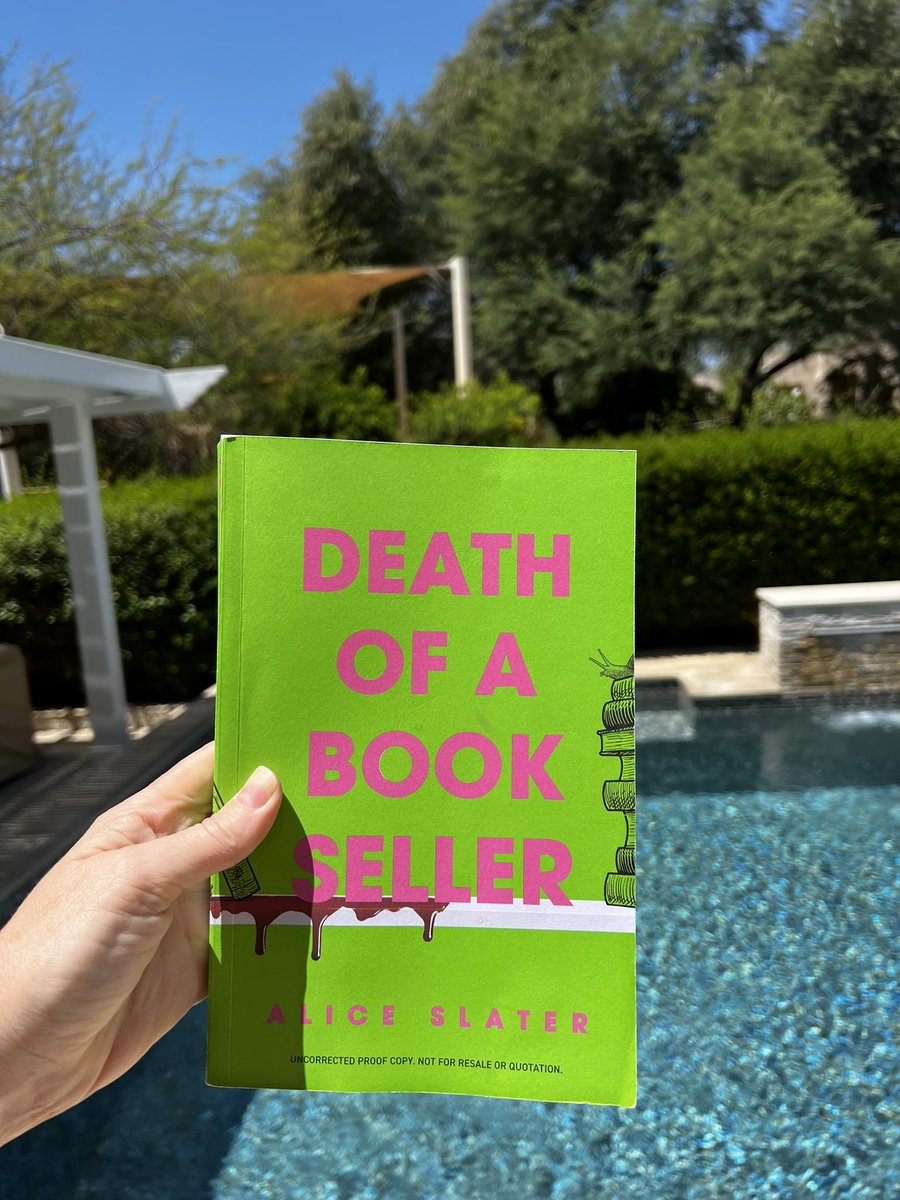 Just finished a proof of #DeathofaBookseller - not sure I’ve ever read anything like it. Exquisitely, compellingly horrible, yet stunningly good. I *loved* the ending! 🫢 Out April 27. Congrats @alicemjslater and thank you @Phoebe_A_Morgan xx #bookshelf #readinglist