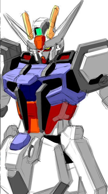 うわぁタイムラプス設定し忘れ!/(^o^)\#ガンダムSEED#ストライク 