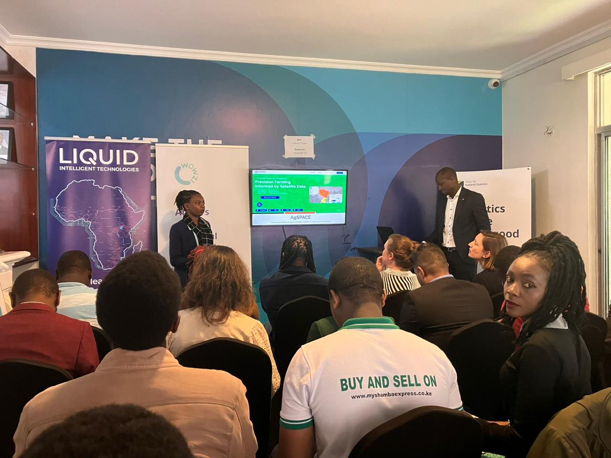 WowziTheWorld's tweet photo. Team 6, Kenya Space Agency, is utilizing satellite technology to offer crop insights on the health of crops, early warning systems, and crop suitability.
#FoodSecurityKe
#HackForFoodKe https://t.co/lESuVZw7jn
