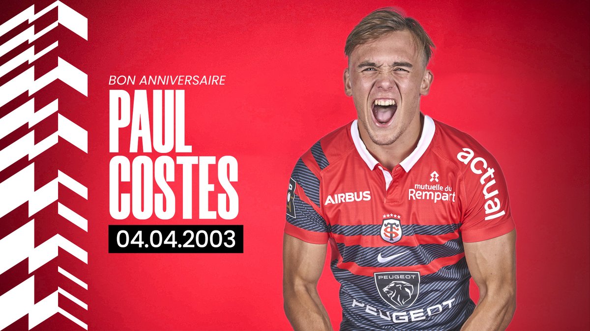 𝗣𝗮𝘂𝗹 𝗖𝗼𝘀𝘁𝗲𝘀 fête ses 𝟮𝟬 𝗮𝗻𝘀 aujourd'hui ! 🎈

Joyeux anniversaire ! 🥳