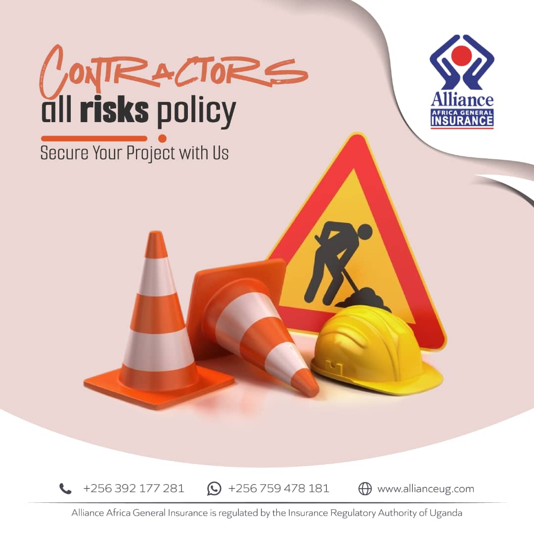 Alliance_UG's tweet photo. Construction projects come with risks, but with our #contractorsAllRisk insurance, you can rest easy knowing you're covered. Get comprehensive protection for your business today!
Reach out to us on +256 759 478 181
#Insurance #RiskManagement #RiskSolution #Protection https://t.co/CLaZLgXqvI