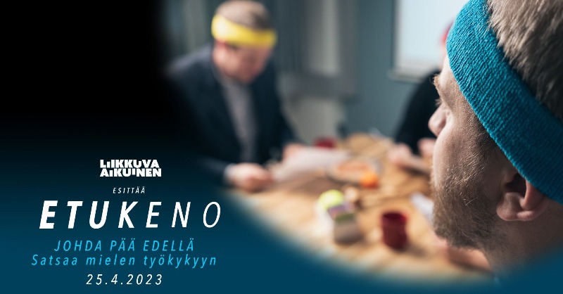 liikkuvaaikuine's tweet photo. Mielenterveyssyiden vuoksi menetetään vuosittain lähes 20 miljoonaa työpäivää. Etukeno-verkkotapahtumassa pohditaan 25.4. klo 10, millaisilla teoilla ja miten työpaikalla voidaan tukea mielenterveyttä. Lähetetäänkö työntekijät terapiaan vai johtajat koulutukseen? Ilmoittaudu nyt!