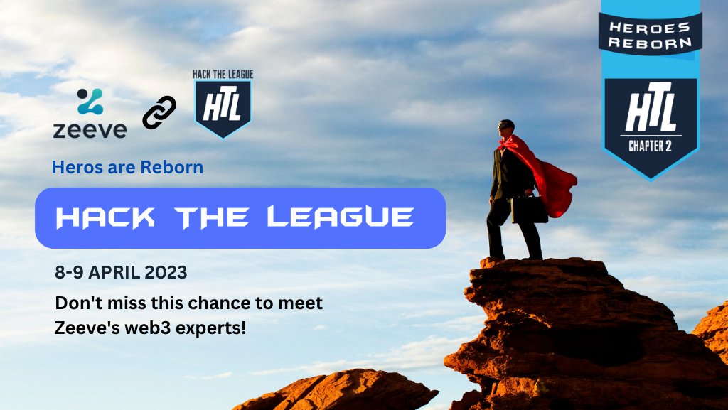 0xZeeve's tweet photo. Exciting news! Join us at Hack the League in Jaipur on April 8th-9th, 2023 for the ultimate hackathon experience!๐๐จโ๐ป
With our Web3 Ecosystem partnership, you'll have access to the latest blockchain technology. Register now at https://t.co/Lg6bfr992H!
#HacktheLeague #Web3Partner https://t.co/GGeb3eDx5i