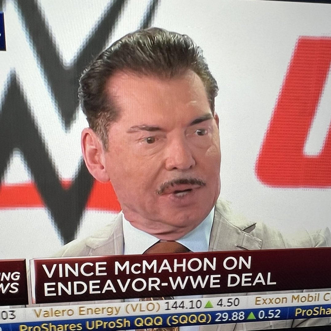 ReeceKelleyG's tweet photo. > retires amidst sexual misconduct allegations
> executes coup to seize sole authority over WWE’s ability to make money
> remakes board in his image
> re-employs himself
> merges company to stay in power
> books one of the worst-rated shows in history

All in NINE MONTHS. https://t.co/m60nvesRtP
