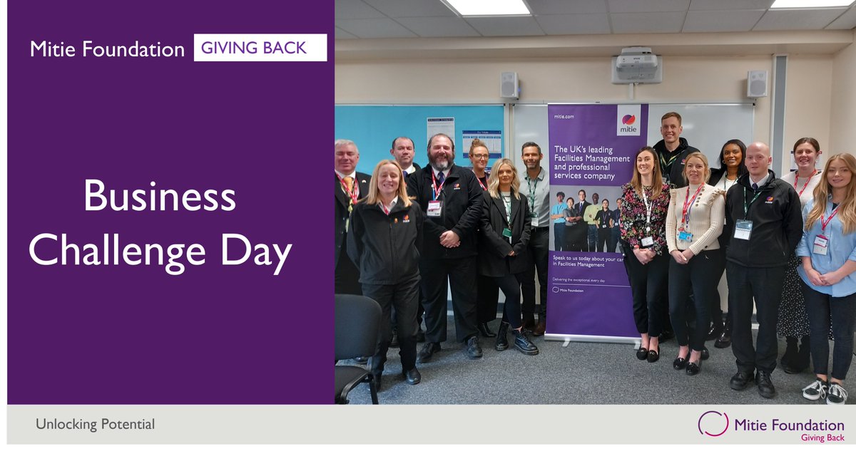 Thanks to <a href="/AcademyLowry/">The Lowry Academy</a> for welcoming 14 <a href="/mitie/">Mitie</a> colleagues last week.  The colleagues shared their career journeys and delivered an environmental challenge.  Well done to the year 8 students that took part, you did brilliantly and where a credit to the school.