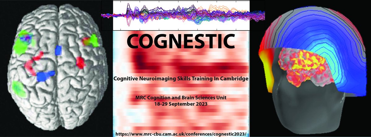 We are happy to announce Cognitive Neuroimaging Skills Training In Cambridge (#COGNESTIC) <a href="/mrccbu/">MRC Cognition and Brain Sciences Unit</a>, on 18-29 Sep 2023. We will provide training in state-of-the-art methods for open neuroimaging analysis and related methods. Please visit mrc-cbu.cam.ac.uk/cognestic-2023… more information.