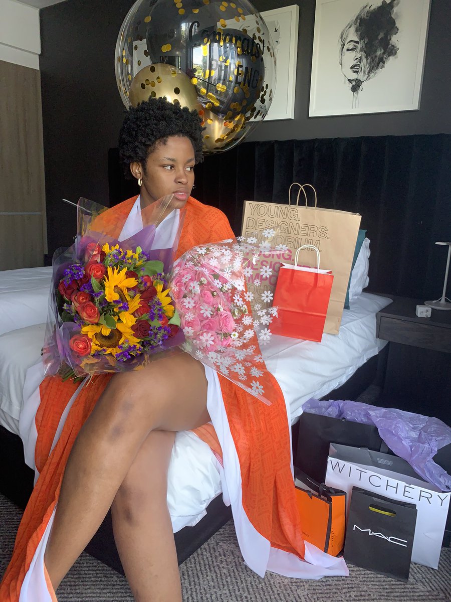 Currently learning to bloom where I’m planted, taking it all one step at a time . Kimono: <a href="/SikoRepublik/">Siko Republik</a> #ipeleng #bbtitans photocred @lisajay