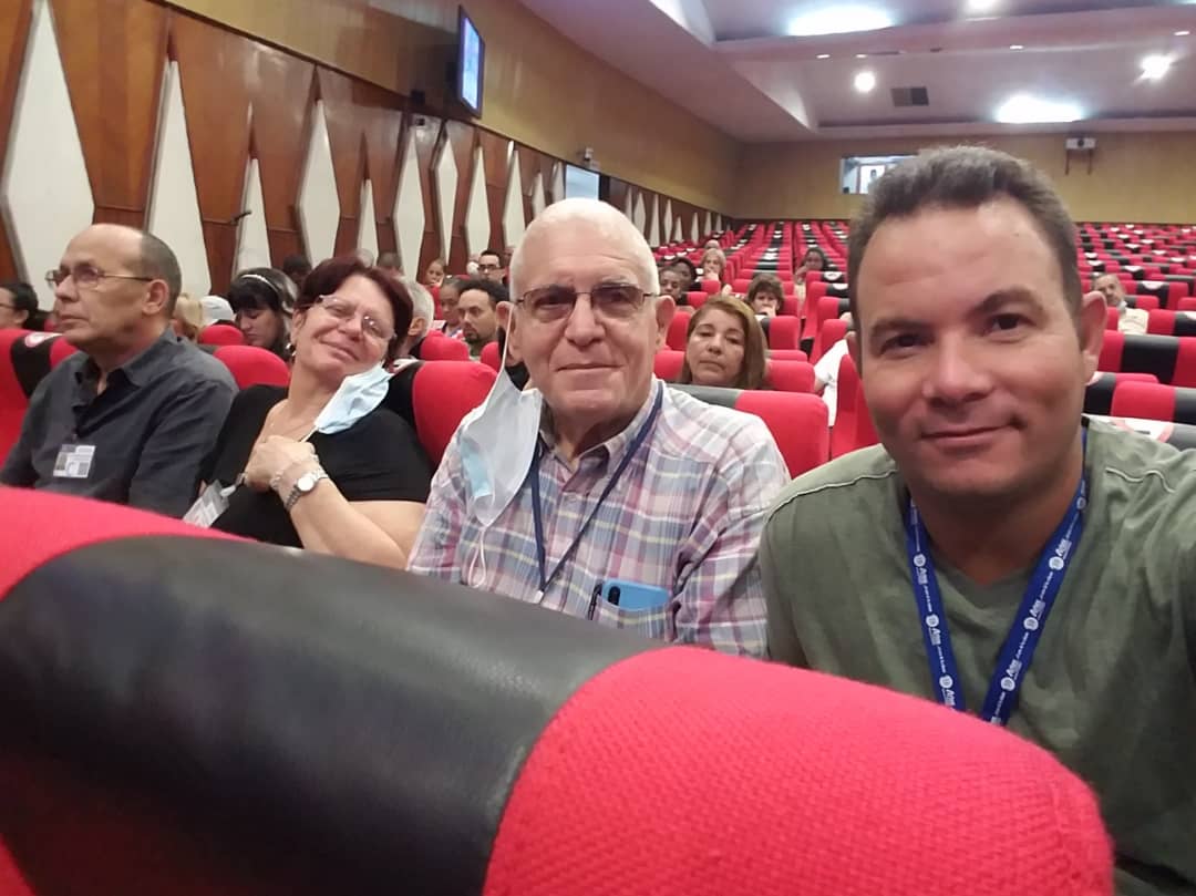 niurka_65's tweet image. Celebrando en el #Mincom los Aniversarios de la #UJCuba  y de la #OPJMCuba