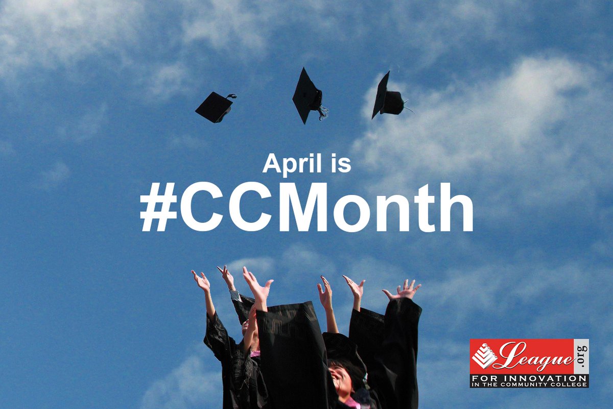 April is #CCMonth when we celebrate and honor the many accomplishments and benefits that #communitycolleges and their dedicated staff, administration, faculty, and students contribute--which is #mighty. Thank you for your passion and dedication to making a difference! #HigherEd