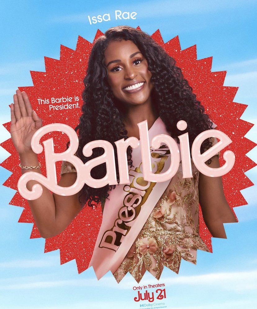 Issa Rae stars in Greta Gerwig’s BARBIE Only in theaters July 21, 2023.