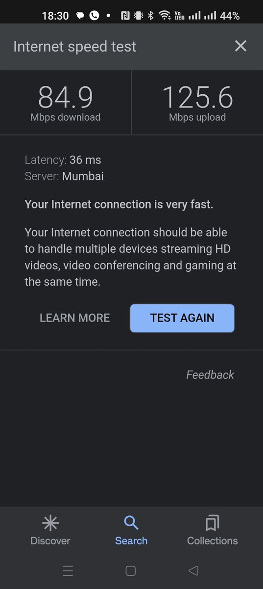 sunilbalani's tweet photo. @Airtel_Presence Evening 630 PM  4 April needless to say I pay for 200mbps https://t.co/3XzBIPe4e3