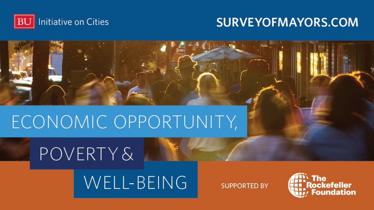 Initiative on Cities (@buoncities) on Twitter photo Today our team, supported by <a href="/RockefellerFdn/">The Rockefeller Foundation</a>, released the final set of findings from the 2022 #MeninoSurvey, the only nationally representative survey of American mayors. Read about mayors’ views on key economic and public health + safety challenges: bit.ly/2022MSOM 🧵⤵️ Today our team, supported by <a href="/RockefellerFdn/">The Rockefeller Foundation</a>, released the final set of findings from the 2022 #MeninoSurvey, the only nationally representative survey of American mayors. Read about mayors’ views on key economic and public health + safety challenges: bit.ly/2022MSOM 🧵⤵️