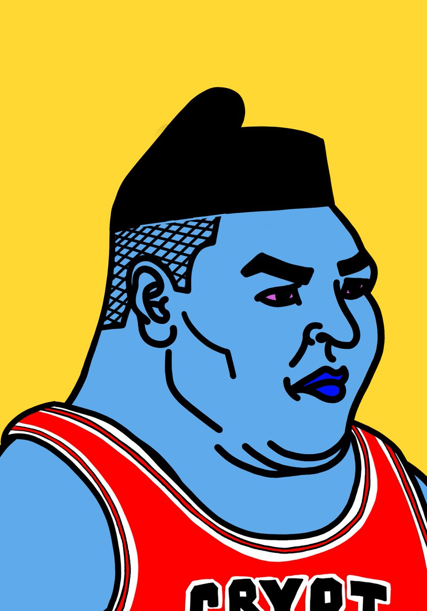 cryptsumo's tweet image. ゴリ力士！！！！

#cryptsumo
#NFTartist #nftart #NFTJapan #digitalart #NFTCommunity #OpenSeaNFT #NFTdrop #NFTs #NFTJPN #NFT  #sumo #相撲　#横綱 　＃力士　#大相撲　#SLAMDUNK #スラムダンク　#赤木剛憲