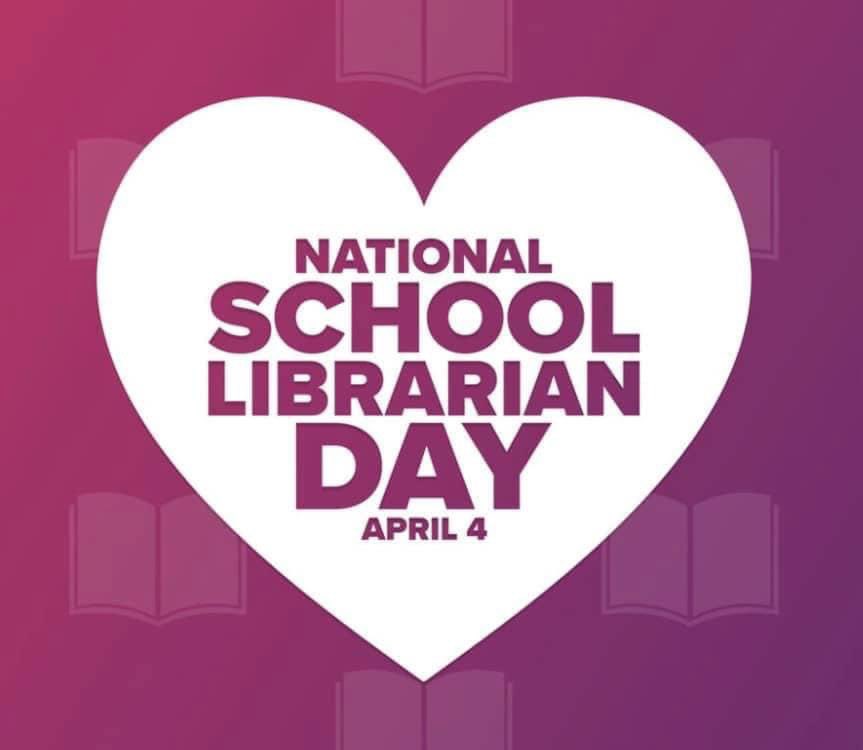 Happy #NationalSchoolLibrarianDay to all the amazing school librarians out there. Whether you’re in school or on break, take time today to celebrate!