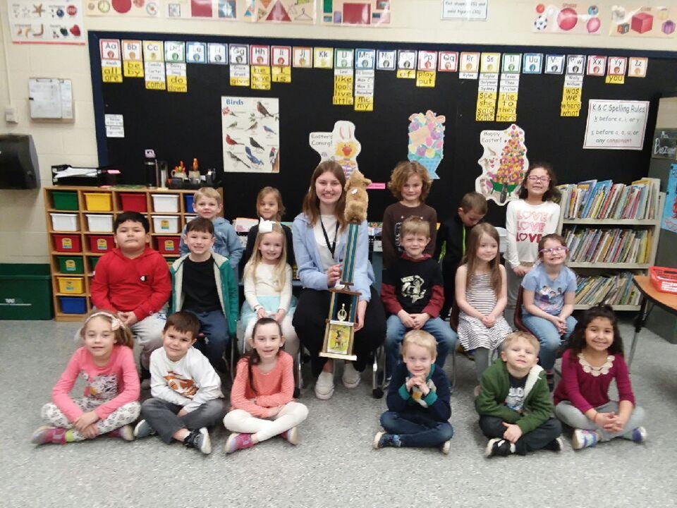 Congratulations to Mrs. Benzinger's class for winning the Chapter 16 trivia question!!!  The question was "Where will Murray wait and look for Stumpy?"  The answer was "On the roof."  #gkcogs #kesisthebest