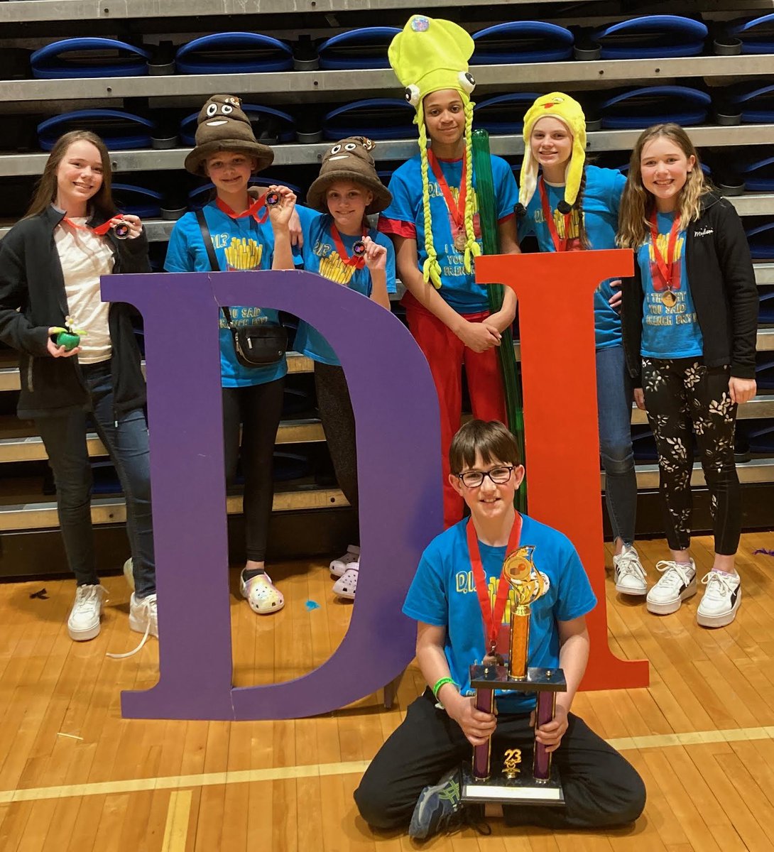 Westmont's Destination Imagination teams competed at the State tournament this past weekend in Kearney.  There they competed with teams all across Nebraska.  Westmont's teams did a great job!