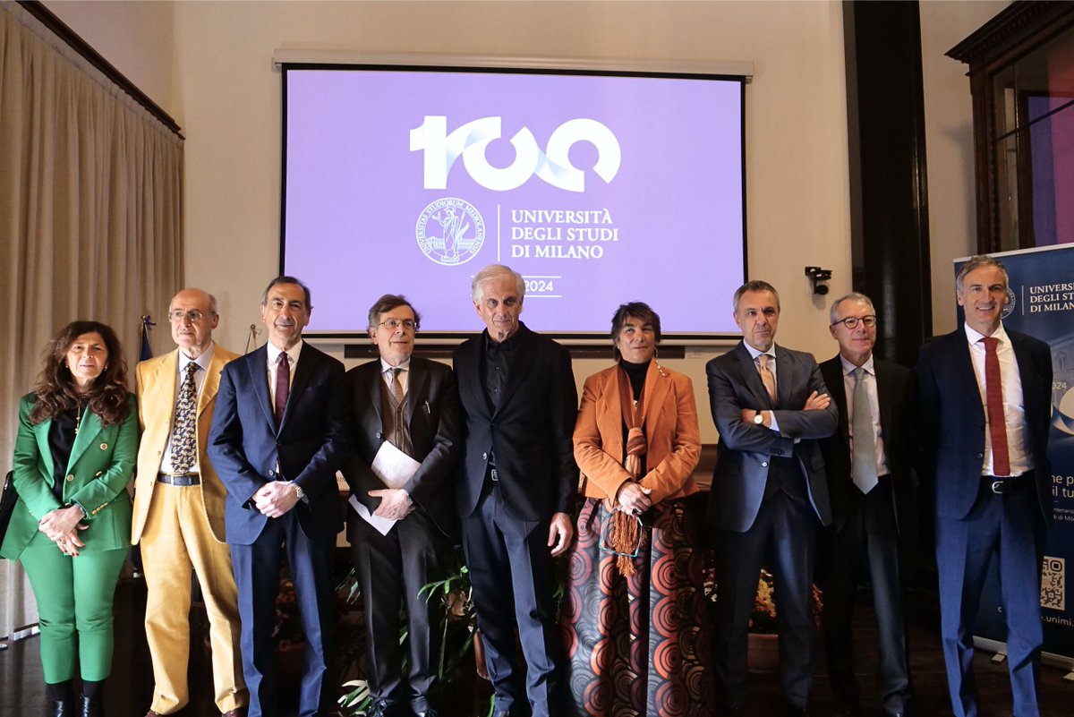 Università degli Studi di Milano (@lastatale) on Twitter photo E' stato presentato con una conferenza stampa il palinsesto di iniziative de <a href="/LaStatale/">Università degli Studi di Milano</a> per il #Centenario dell'Ateneo, a partire dal lancio del VUMM-Virtual Unimi Museum che racconta la storia e la ricchezza della Statale. Scopri il sito del Centenario👉 centenario.unimi.it E' stato presentato con una conferenza stampa il palinsesto di iniziative de <a href="/LaStatale/">Università degli Studi di Milano</a> per il #Centenario dell'Ateneo, a partire dal lancio del VUMM-Virtual Unimi Museum che racconta la storia e la ricchezza della Statale. Scopri il sito del Centenario👉 centenario.unimi.it