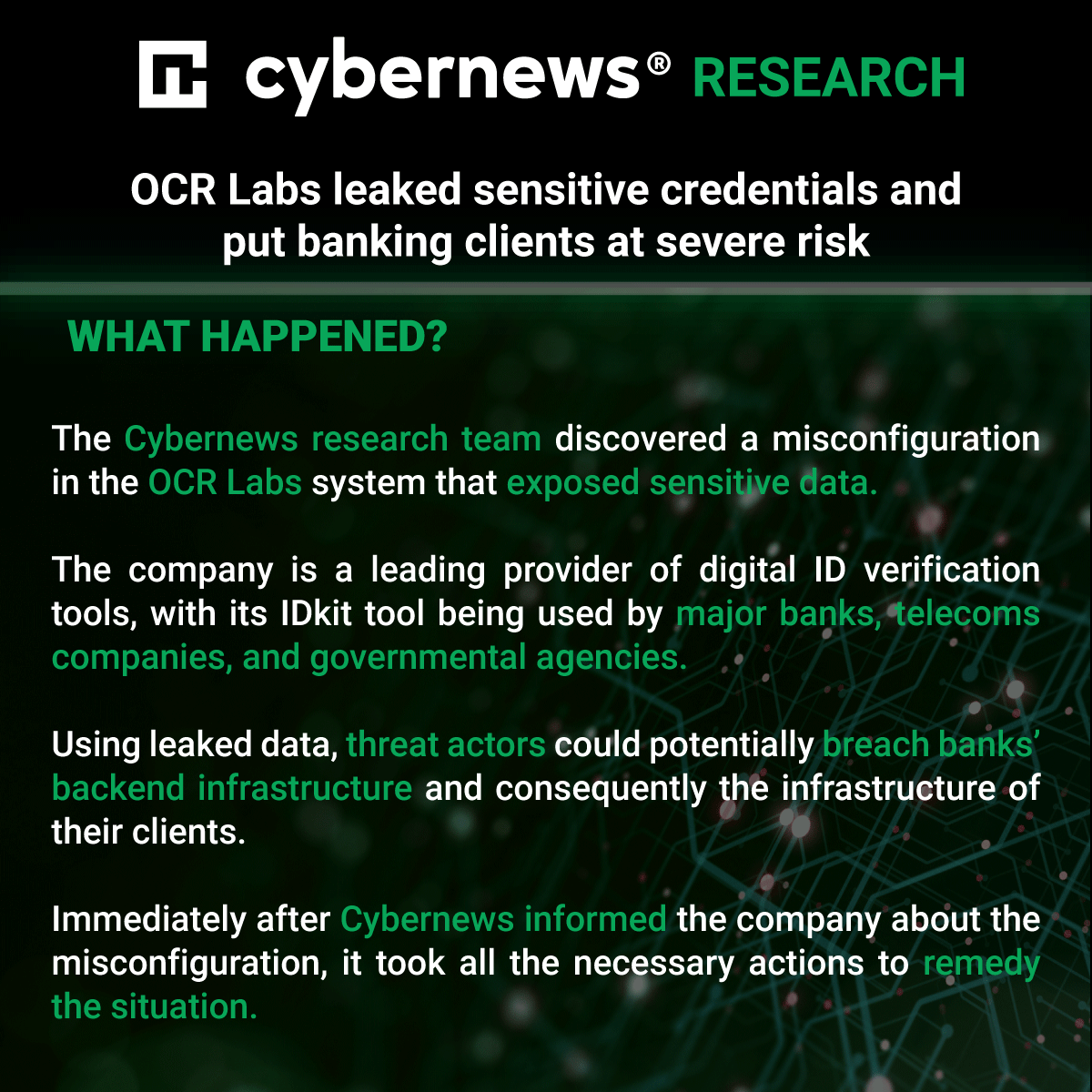 Cybernews's tweet photo. Latest @CyberNews discovery, read more: https://t.co/7qmae4bF1e
▪️▪️▪️
If you have a #research idea or a story that you think #Cybernews should cover, don't hesitate to contact us. If concerned, anonymity is guaranteed.
▪️▪️▪️
#cybersecurity #infosec #dataleak #OCRLabs https://t.co/i20aOtiut8