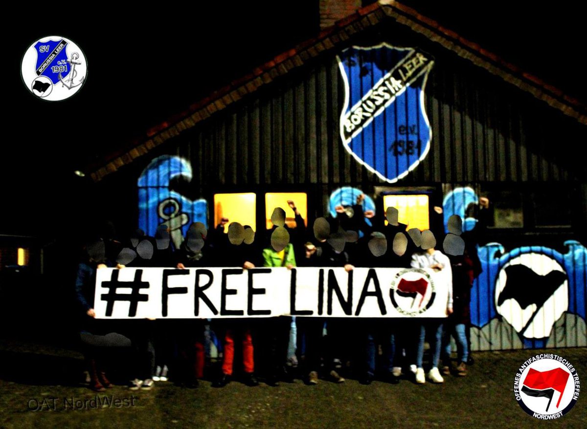 Seit November 2020 sitzt Lina in U-Haft.  Ihr werden Angriffe auf Neonazis und die Bildung einer kriminellen Vereinigung nach §129 vorgeworfen.
Solidarität mit #FREELINA und allen Antifas, die durch Repressionen gelähmt werden sollen!

Freiheit für alle Antifas!

#WirsindalleLinx