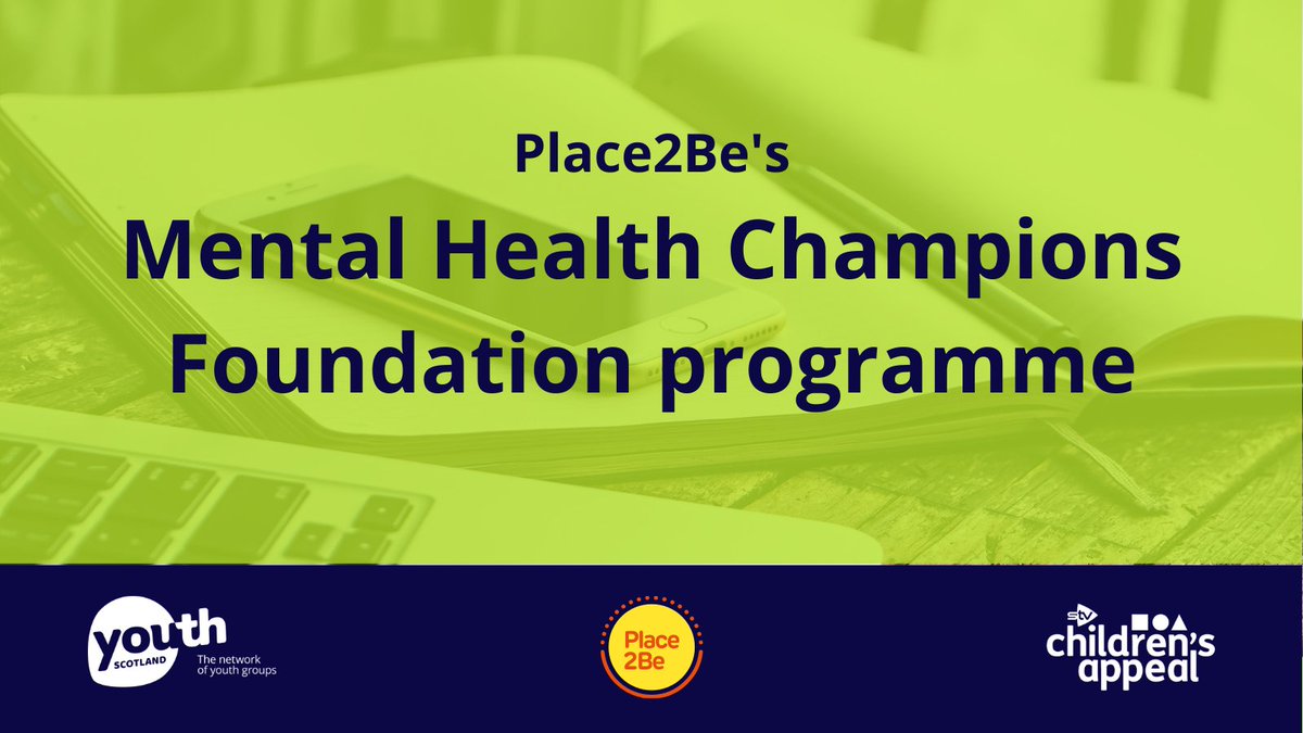 YouthScotland's tweet photo. Calling all youth workers and trusted adults! @Place2Be Mental Health Champions is offering FREE, flexible, CPD-certified training to enhance understanding of young people’s mental health. Book now for a place in this award-winning online course! https://t.co/rNxf2xlQLk https://t.co/3J4BQWEGsc