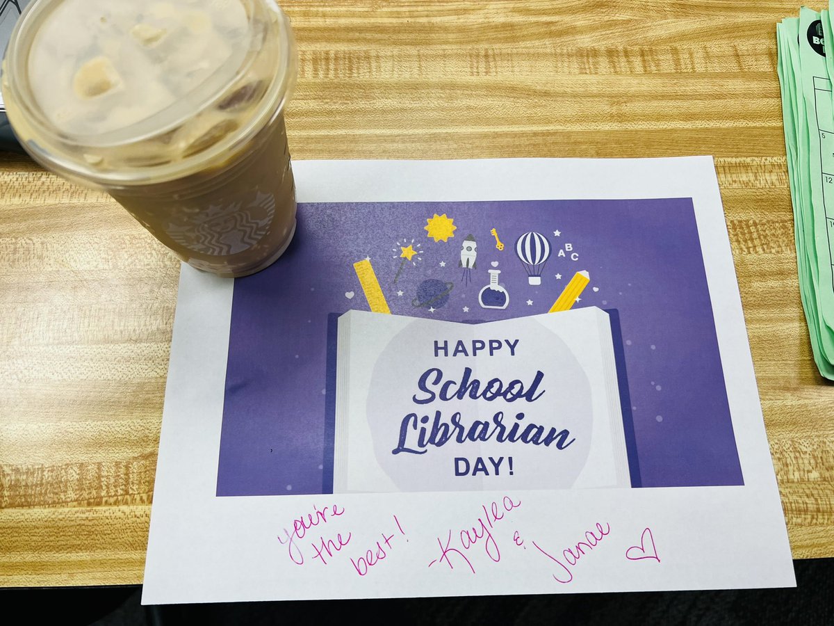 Mill Creek Library (@mclibrarysmsd) on Twitter photo This was the BEST surprise this morning! Thanks <a href="/MillCreekSSW/">Kaylea Brokering</a> <a href="/BeahanJanae/">Janae Beahan</a> You two are the absolute sweetest!! This was the BEST surprise this morning! Thanks <a href="/MillCreekSSW/">Kaylea Brokering</a> <a href="/BeahanJanae/">Janae Beahan</a> You two are the absolute sweetest!!