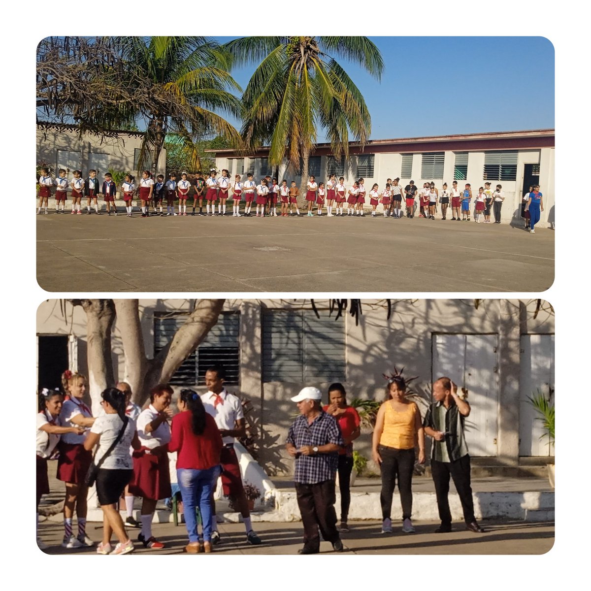 Pioneros y Claustro de docentes reciben la Distinción 4 de Abril. Felicidades 💐
#CubaMined
<a href="/DmeCamaguey/">Dirección Municipal de Educación Camaguey</a> 
<a href="/DPECAMAGUEY/">Dirección Provincial Educación Camagüey</a>
