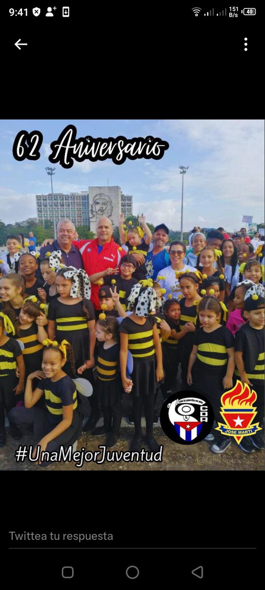 Celebrando un 62 Aniversario de la UJC y  la OPJM#UnaMejorJuventud <a href="/AdanVillavicen5/">Adan Villavicencio Guzmán</a> <a href="/Cubacooperabol2/">Brigada Médica 🇨🇺 Bolívar🇻🇪</a> <a href="/altunaga_perez/">Esthet Perez altunaga</a>