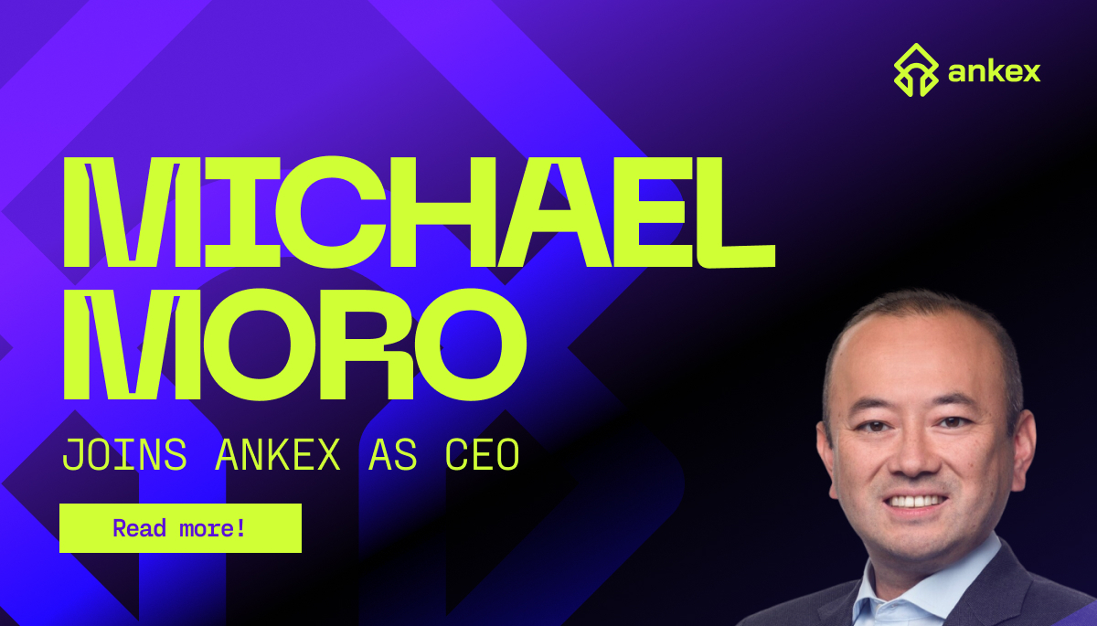 Ankex welcomes CEO @MichaelMoro to lead its innovative self-custodial hybrid crypto derivatives exchange🔥

Michael is a well-known figure in the #crypto industry, and he's here to take Ankex to the next level🚀

Alpha coming May 23⬇️👀
medium.com/@ankex/ankex-w…