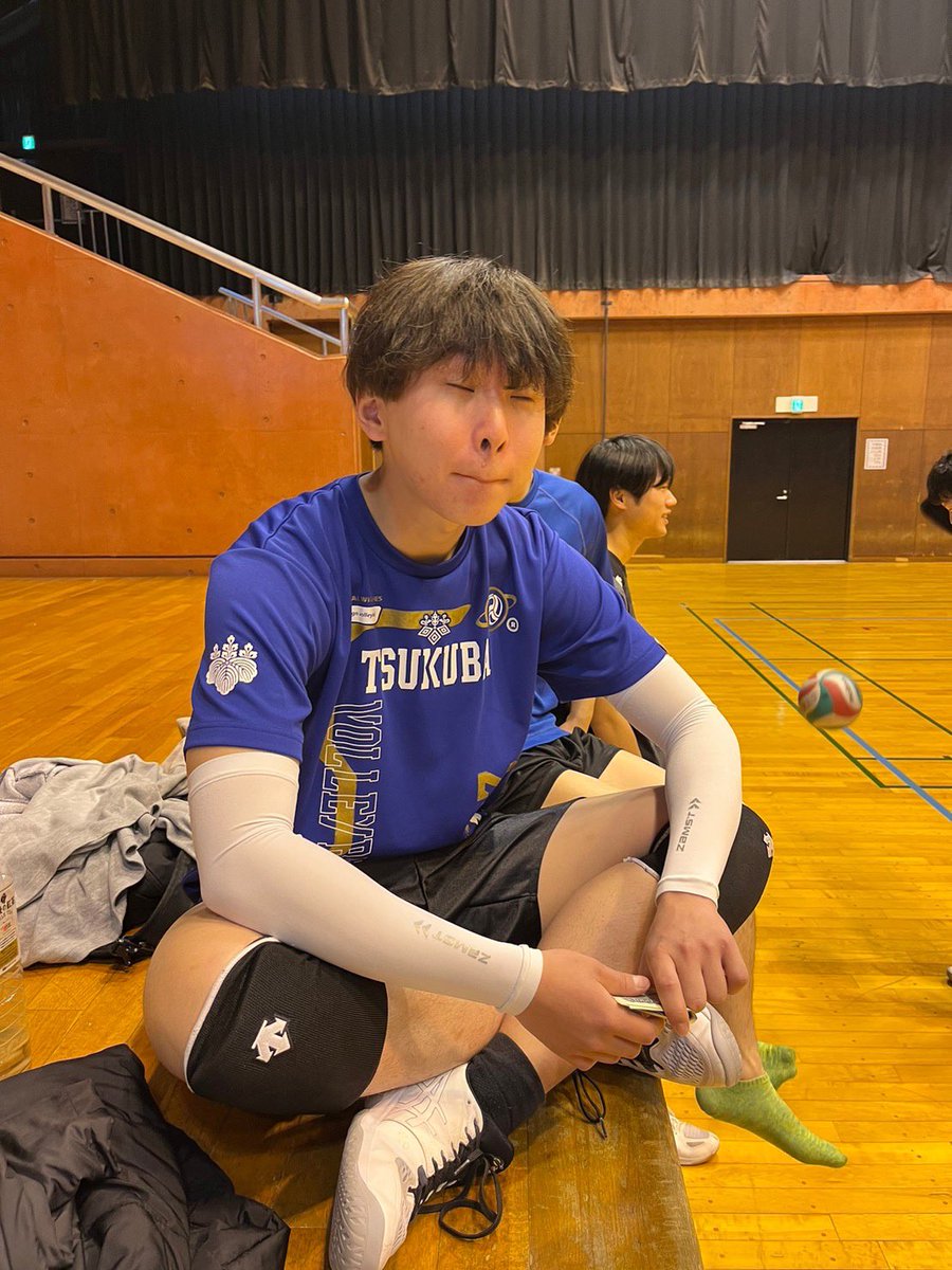 tsukubaredou20's tweet photo. 2年生紹介第11弾🏐🏐

名前:桧山真(ひのき しん)
所属:体育専門学群
ポジション:レフト
出身:滋賀県
好きな言葉:大盛り無料 https://t.co/VmQ2rfZjcP