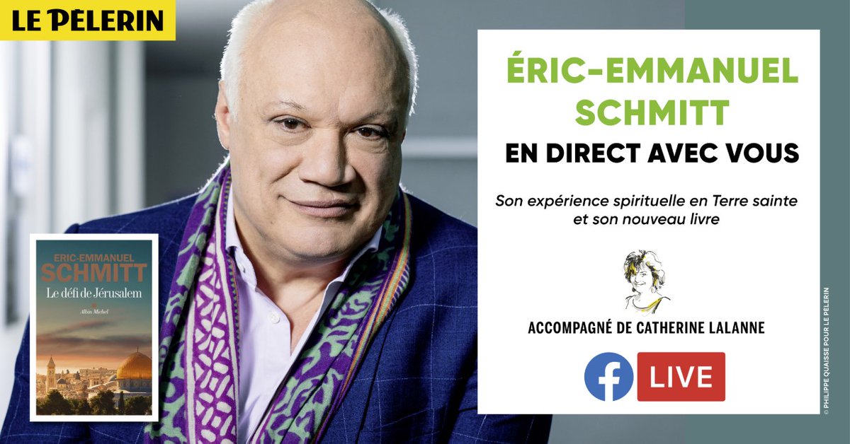 CathLalanne's tweet photo. Le lien pour le Facebook Live mercredi à 18h30 : https://t.co/wTO1kjaaP5
@LePelerincom,@AlbinMichel https://t.co/KWZIONpCfJ