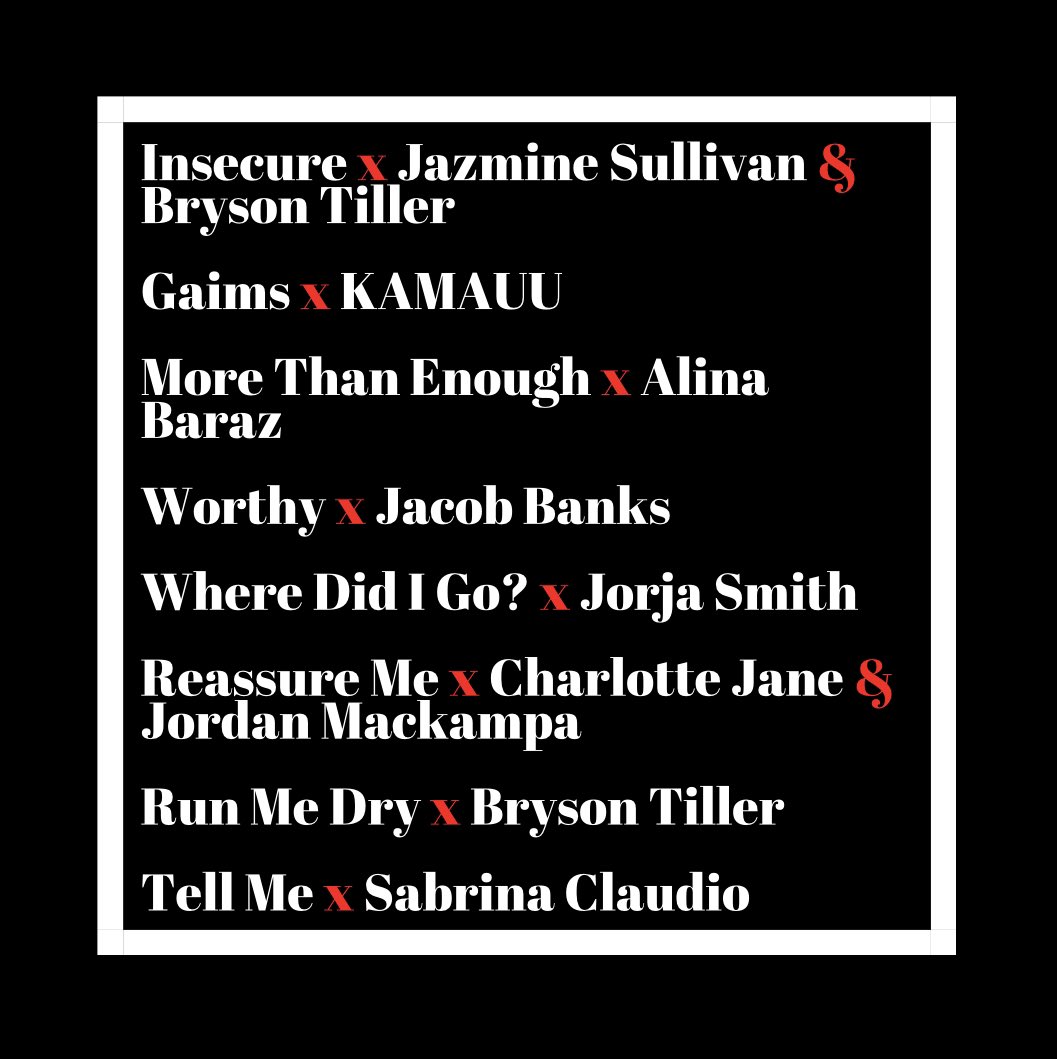 CaseoftheExPod's tweet photo. Song Suggestions from Season 3, Episode 8: Insecure 
Playlist up on Apple Music &amp; Spotify!

#CaseoftheExPodcast #Ex #Breakup #SelfLove #SelfCare
#Insecure #Insecurity #SafeSpace #NewMoon
#NewMooninAries https://t.co/p8FeKeUqfo