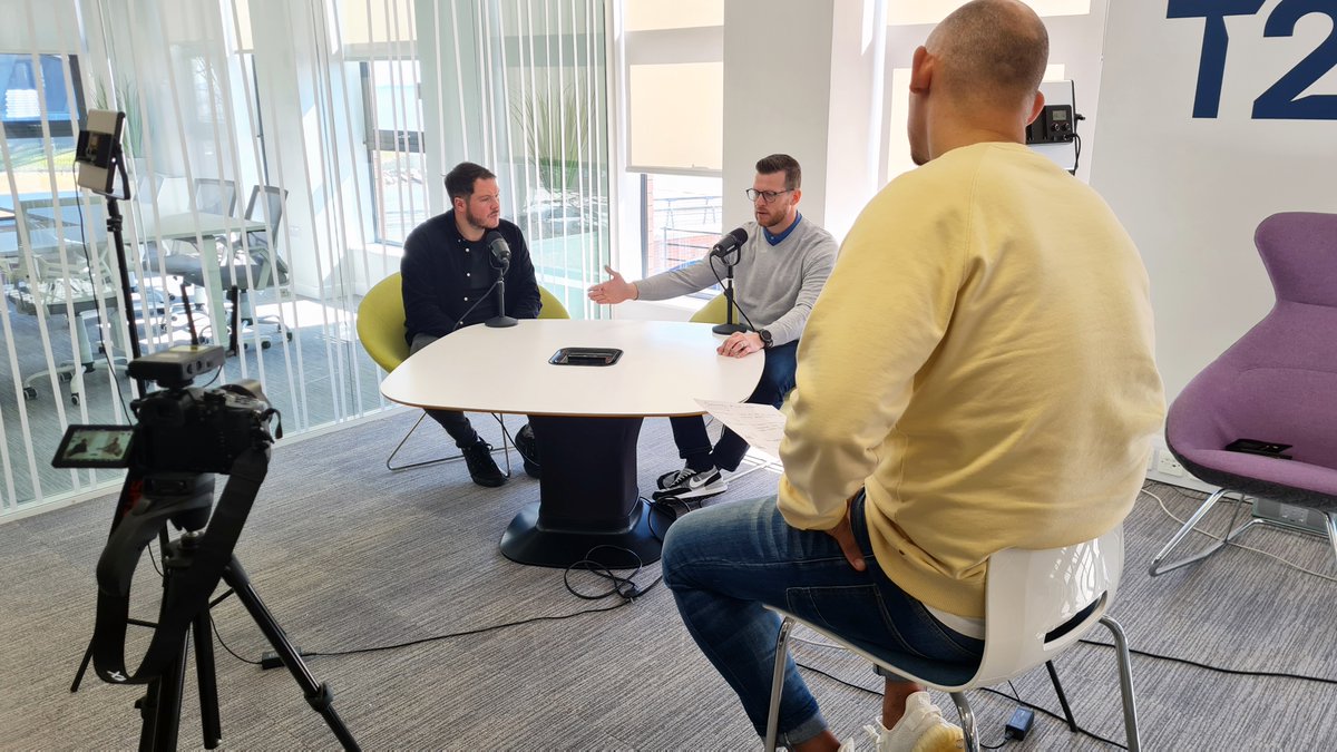 Trans2P's tweet photo. Exciting news!

RECORDING on the new T2 #videopodcast about leadership, sales management, human performance and more has BEGUN!

COMING SOON to your eyes and ears.

Follow Trans2 Performance on all our socials to stay up to date on future releases &amp; to see exclusive content. https://t.co/ncqciJjh8V