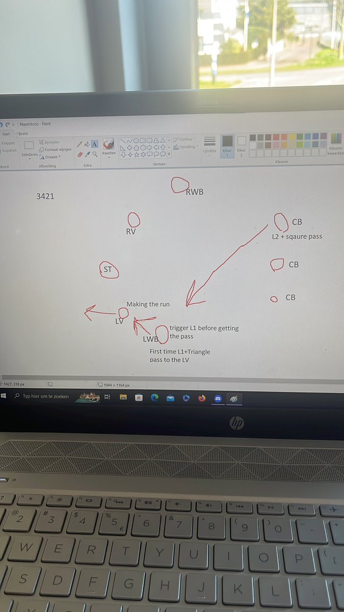 LegendFrod's tweet image. I love my paint skills, didn’t have good clip of the pattern in 3421 so we explain it oldschool.