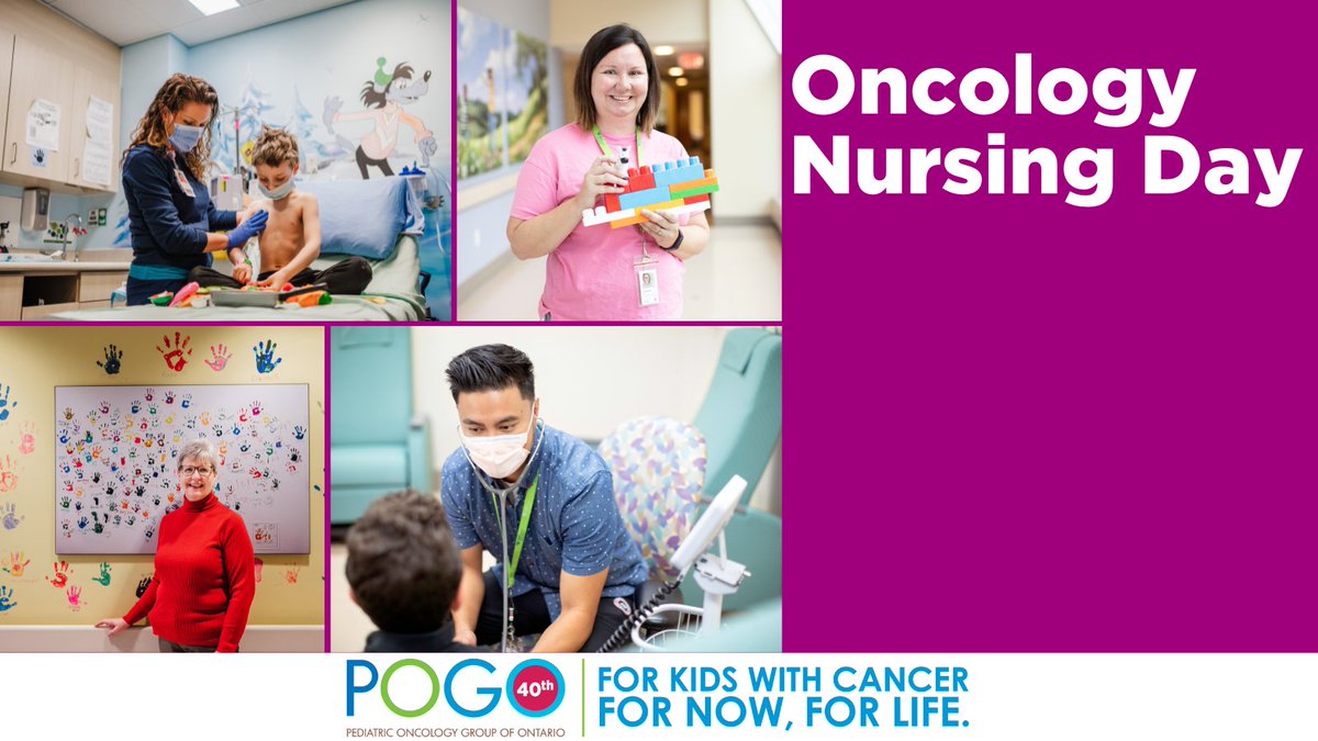 Today is #OncologyNursingDay and we celebrate all the nurses in our partner hospitals caring for patients, survivors and their families across all of our programs and services. Take some time today to thank and acknowledge the good work of nurses you may know.
