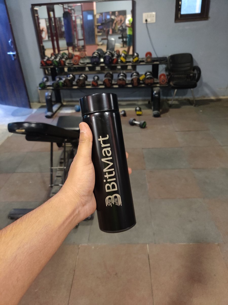 Thank you <a href="/BitMart_India/">BitMart South Asia</a>, for the cool bottle. 
<a href="/BitMartExchange/">BitMart</a>