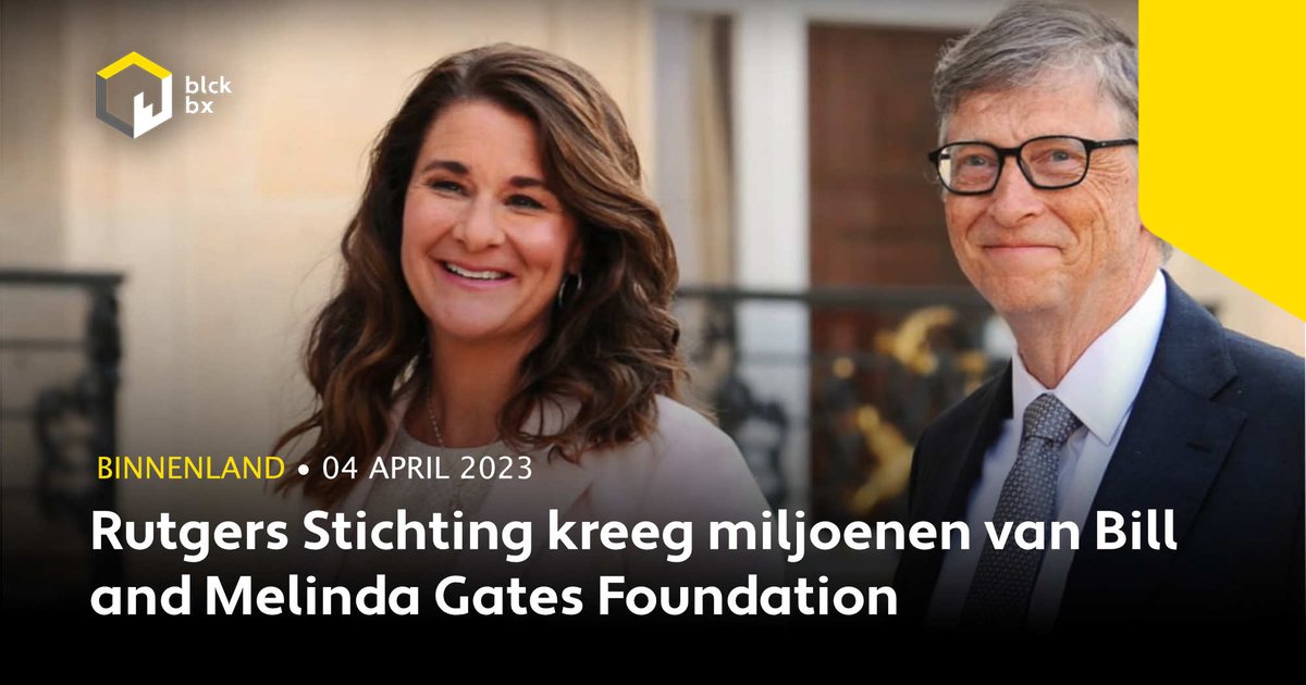 De Rutgers Stichting blijkt ruim drie miljoen dollar te hebben ontvangen van de Bill & Melinda Gates Foundation, om voorlichting te geven over ‘gendergelijkheid’ en ‘familieplanning’.

➡️ bit.ly/3zwea2Z