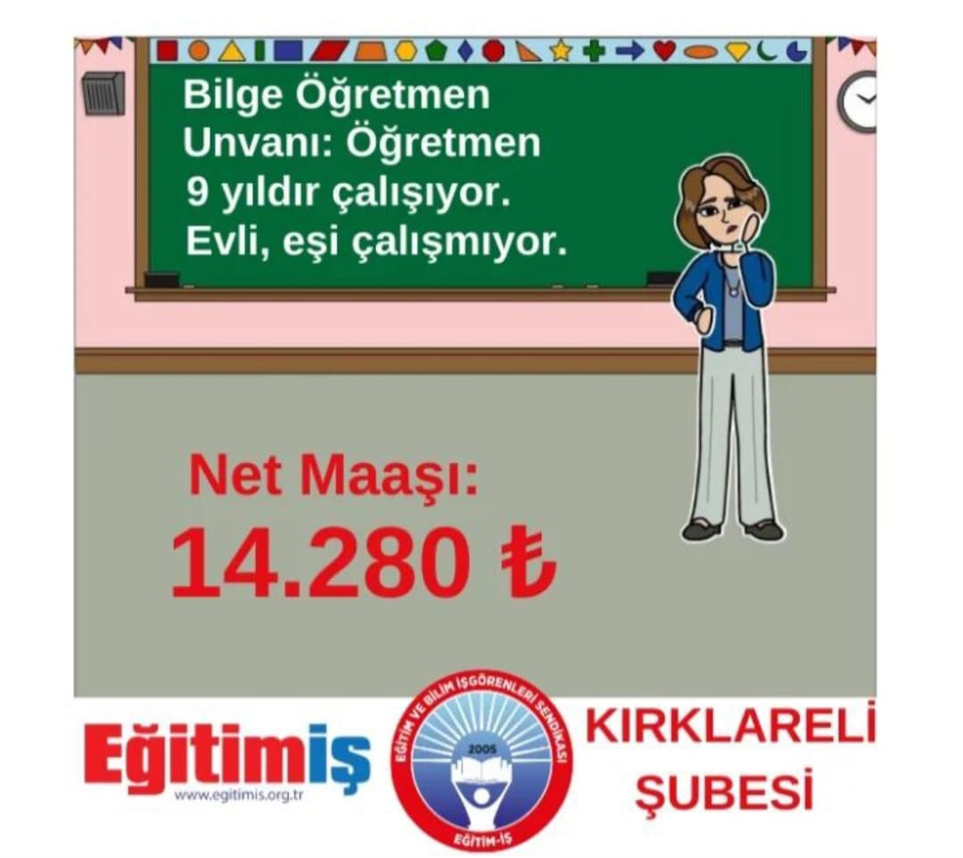 Yapılan iş aynı
Ama ücret farklı
KIDEME göre iyileştirme istiyoruz
ÖMK REVİZE SINAV İPTAL