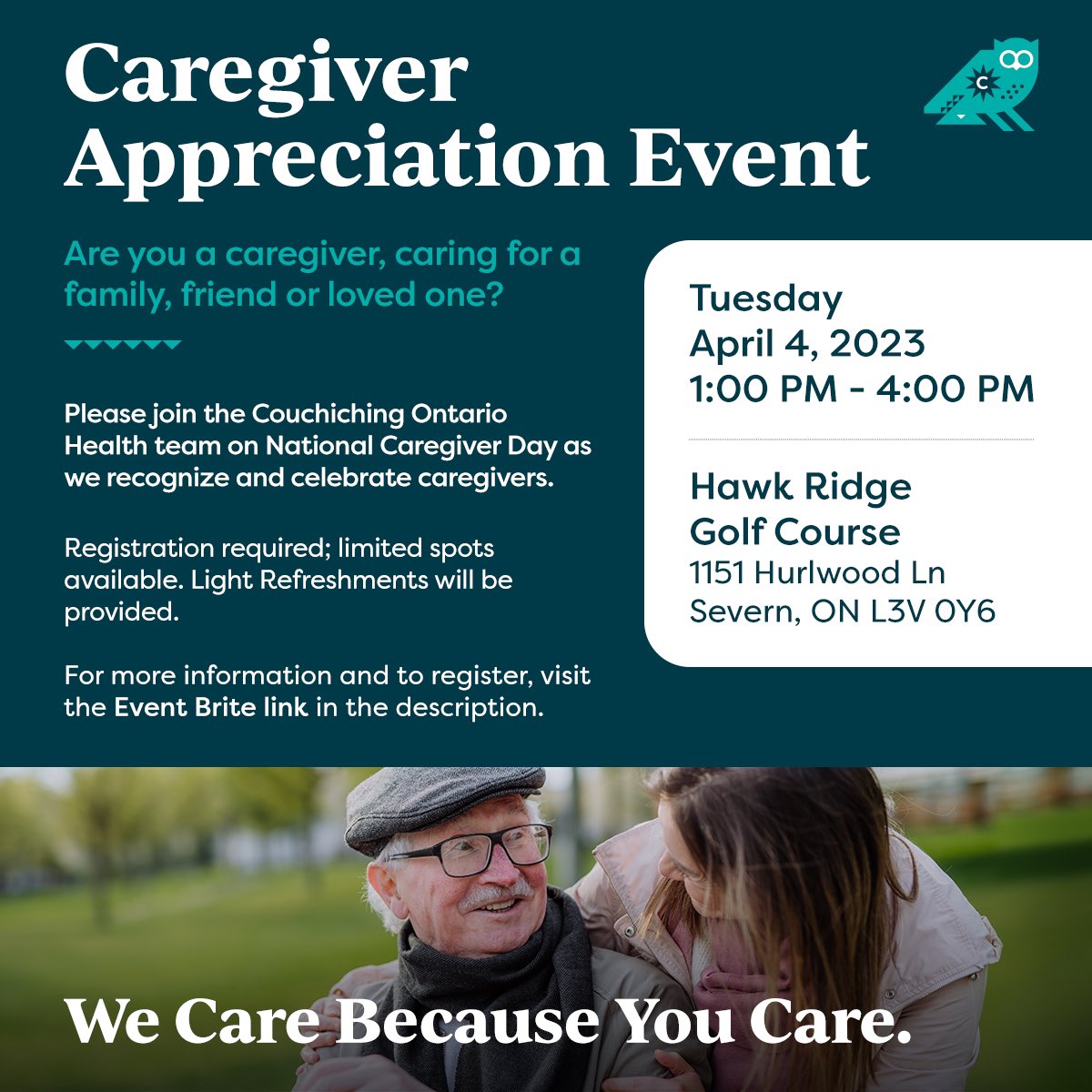 Happy #CaregiverDay. The <a href="/CouchichingOHT/">Couchiching Ontario Health Team</a> is hosting the 1st Annual Caregiver Appreciation Day! Looking forward to connecting with caregivers in our community!