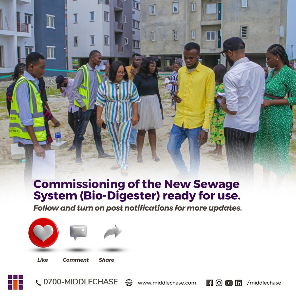 IamMiddlechase's tweet image. Yesterday, we commissioned our state of the art bio digester at Fairfield apartments declaring it ready for use🎉🎊🥇
Follow @IamMiddlechase for more updates on infrastructural developments at Fairfield apartments.
#fairfieldapartments #biodigester #infrastructure #lagos #nigeria