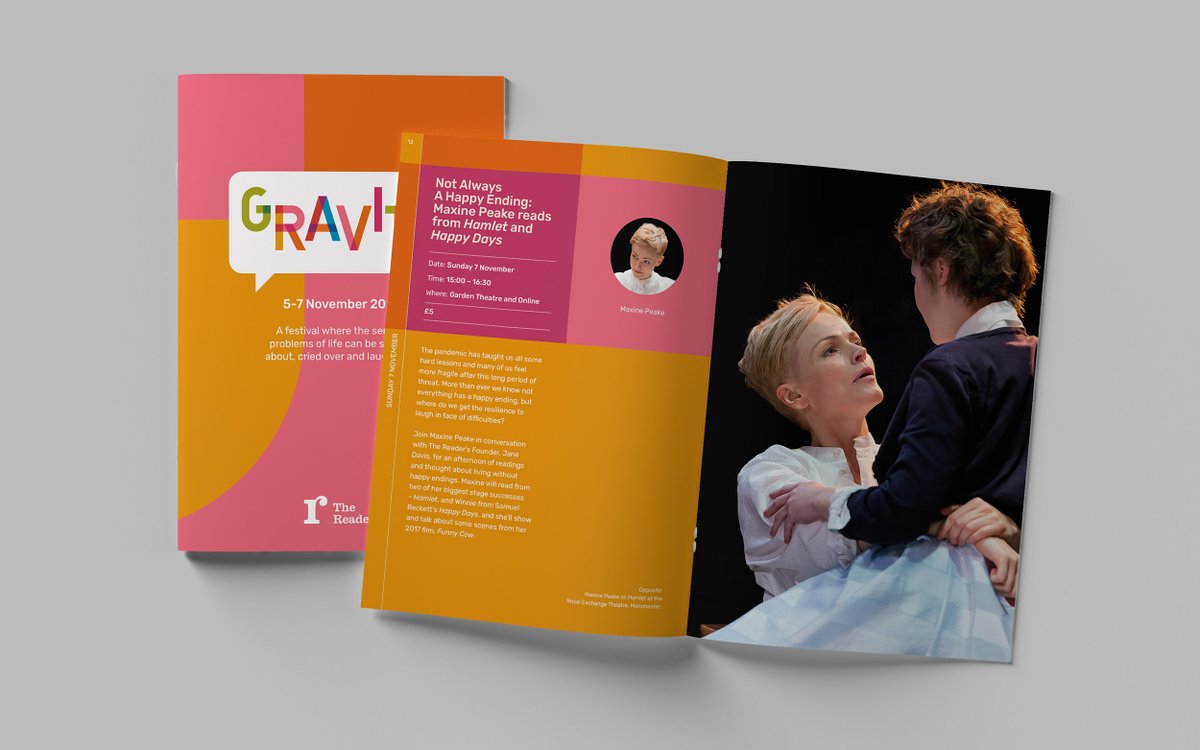 WeAreRaw's tweet photo. New project: Gravity Festival branding for @thereaderorg 

https://t.co/gftkzeVeHK https://t.co/JxJPorXQk2
