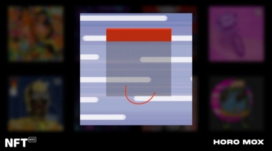 horomox's tweet image. Good to see this 🈂️ included in the #NFTNYC2023 Community Artist Showcase next week @NFT_NYC!

#cryptoart #gifart #NFTNYC