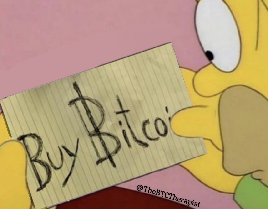 Buy #Bitcoin and save the world.