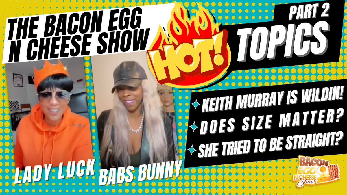 Keith Murray Is Wildin! Does Size Matter? She Tried To Be Straight? &amp; More | Part 2 🥓🥚🧀 

Watch here: youtu.be/-chiaIsnHnI

#thebecshow #hiphopculture #relationships #sizematterswhen