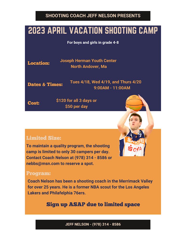 nbascout's tweet photo. Have 15 spots left for 3 day April Vacation Shooting camp reach out if interested 🏀🏀🏀 https://t.co/tIaGjLkavY